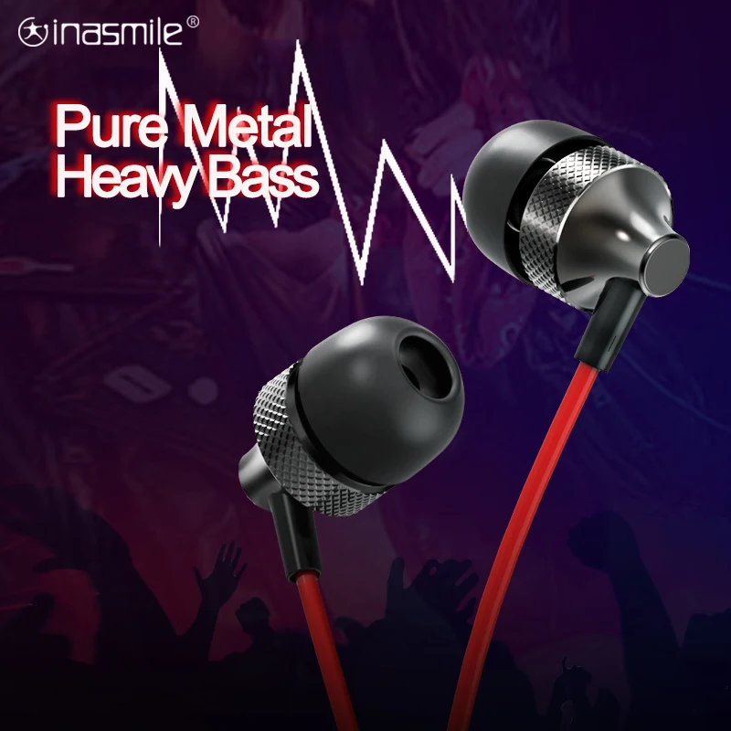 Отличные проводные наушники 3 5 мм с басами стереонаушники музыкальные