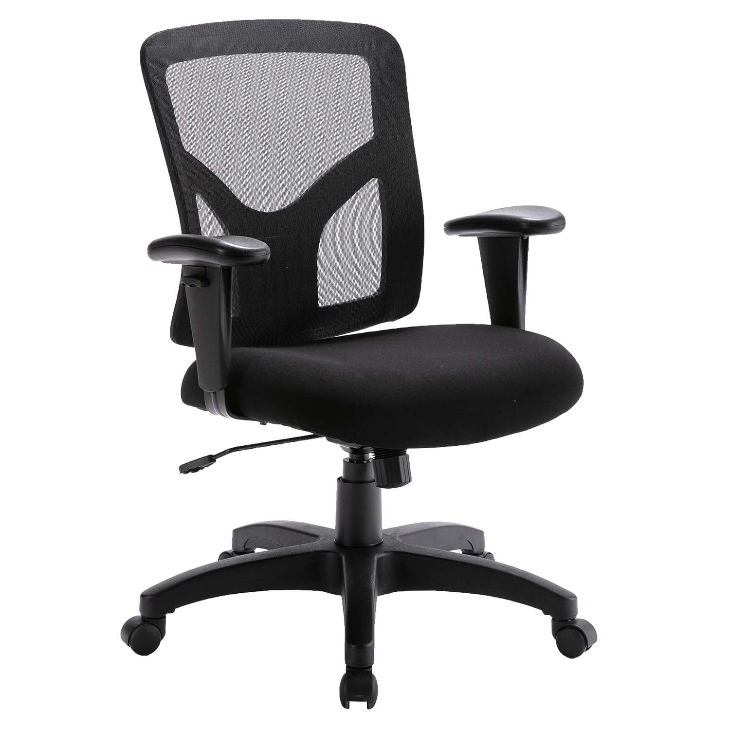 

Большое эргономичное офисное кресло, регулируемое по высоте кресло-подлокотник, Сетчатое компьютерное кресло с наклоном на 25 ° сзади, свобо...