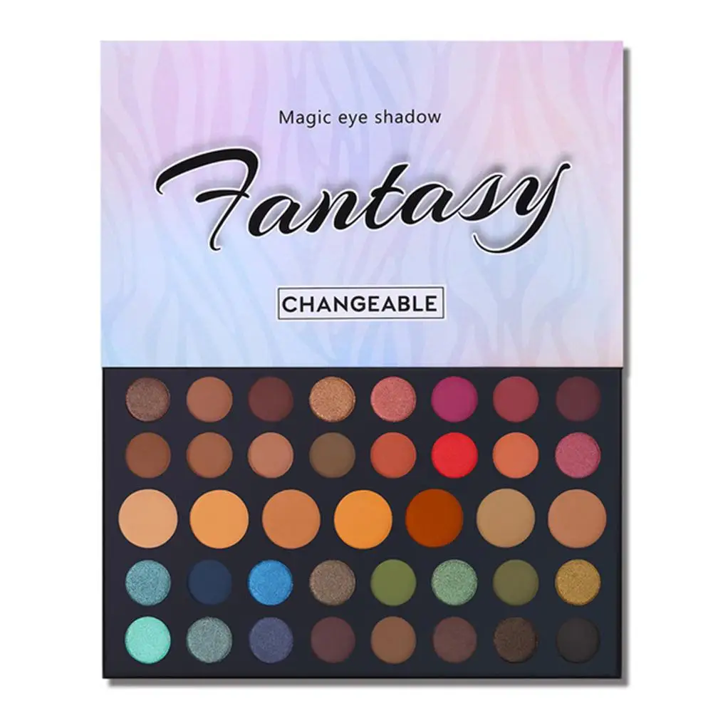

39 Colors Pearlescent Stylish Durable Matte Eyeshadow Palette Beauty Makeup Shimmer Pigmented Eye Shadow Makeup Tool Accessories