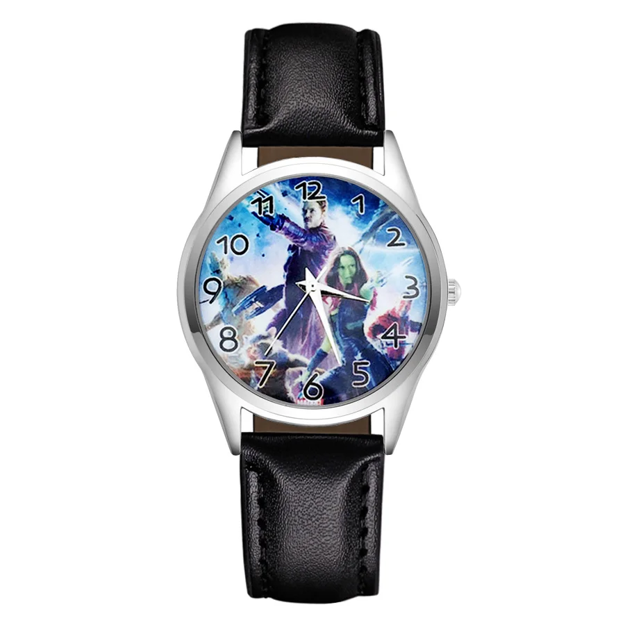 

Детские милые Мультяшные стильные женские студенческие часы для мальчиков и девочек с кожаным силиконовым стальным ремешком кварцевые нар...