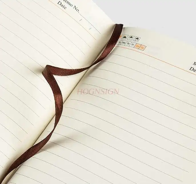 Блокнот для бизнеса канцелярские принадлежности a5 блокнот дневник простой кожаный блокнот с пряжкой от AliExpress WW