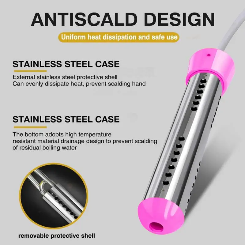 Новая высокомощная ванна с электрическим нагревательным стержнем для горячей