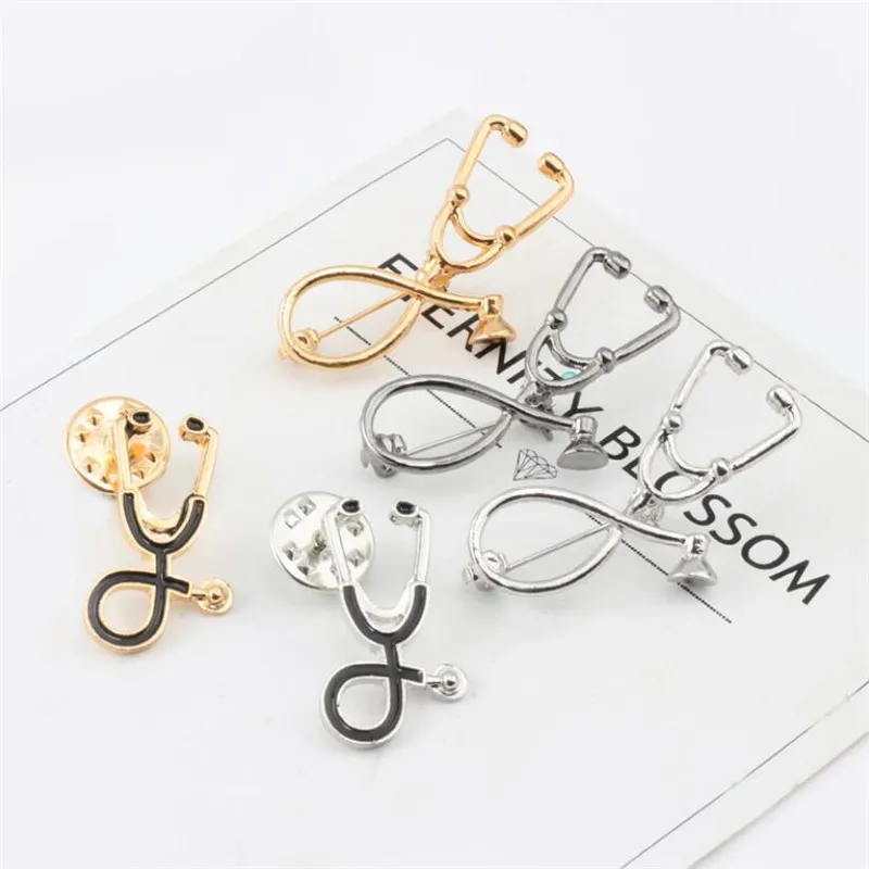 Высококачественные броши в 2 стилях эмалированная брошь форме доктора медсестры