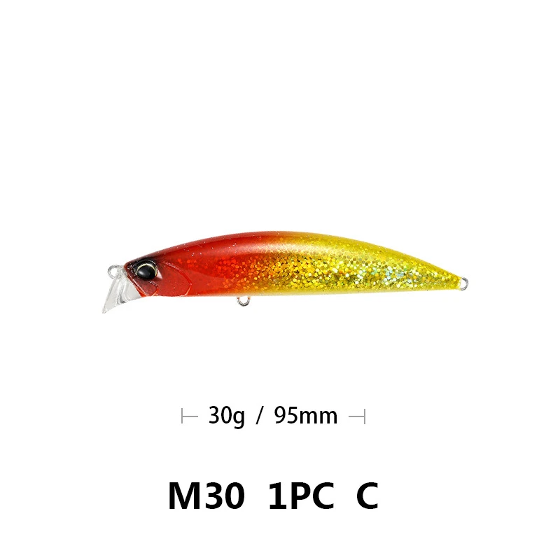 Minno приманка 30 г/9 5 см глубокая вода Minnows Long Range Sub взбитая Fake Bait Fshing Lure | Спорт и