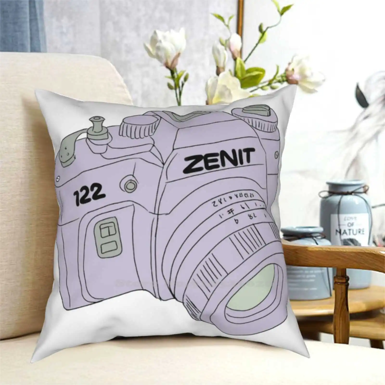 Ретро камера для спальни офиса обнимающая наволочка 122 Helios аналоговая катушка