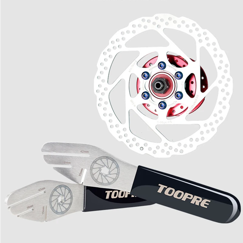 

TOOPRE Bicycle Disc Brake Correctinng Wrench MTB Road Bike Disc Adjustment Spanner Cycling Repair Tools