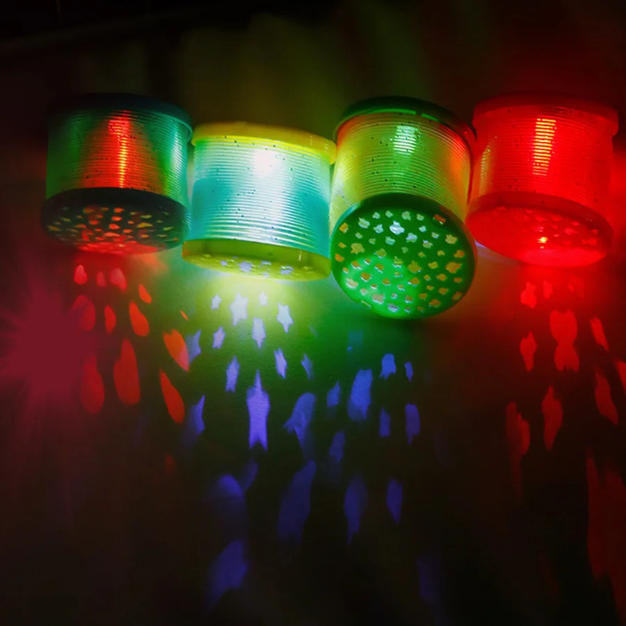 

Luminous toy magic star projection rainbow circle luminous flashing rainbow circle A097