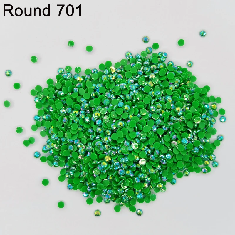 2022 New AB Stone Round Drills For DIY Diamond Painting Embroidery Rhinestones Colorful Mosaic diamond Resin Electroplating | Дом и сад