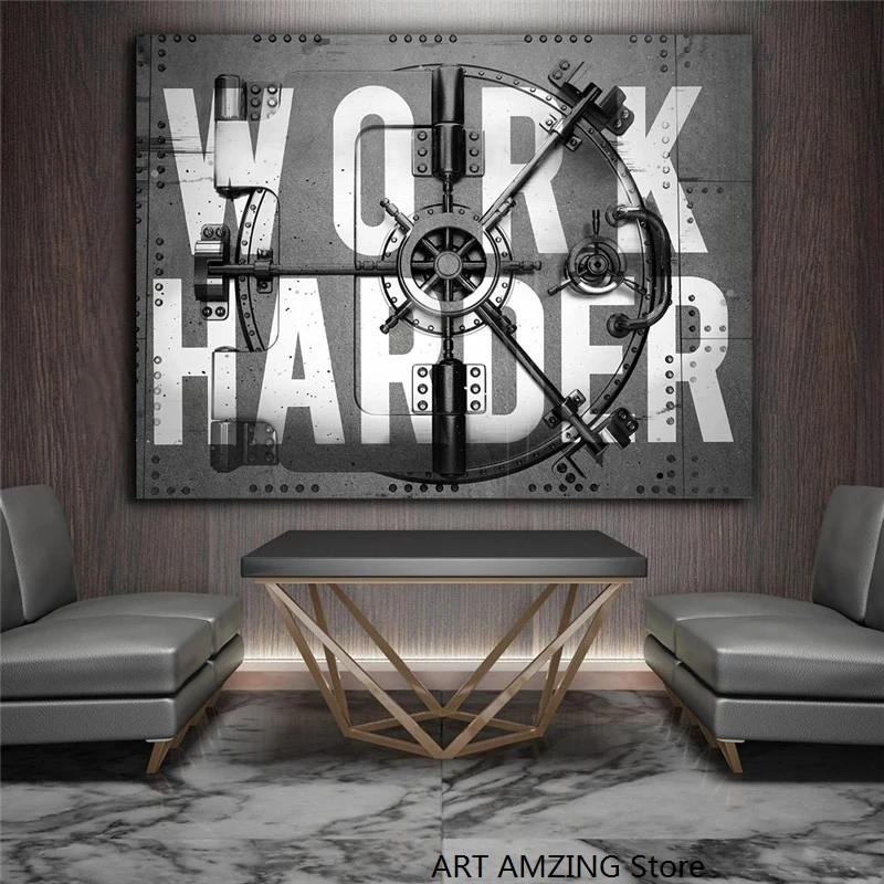 Hd печатает изображение стены искусства на английском языке упорно работать