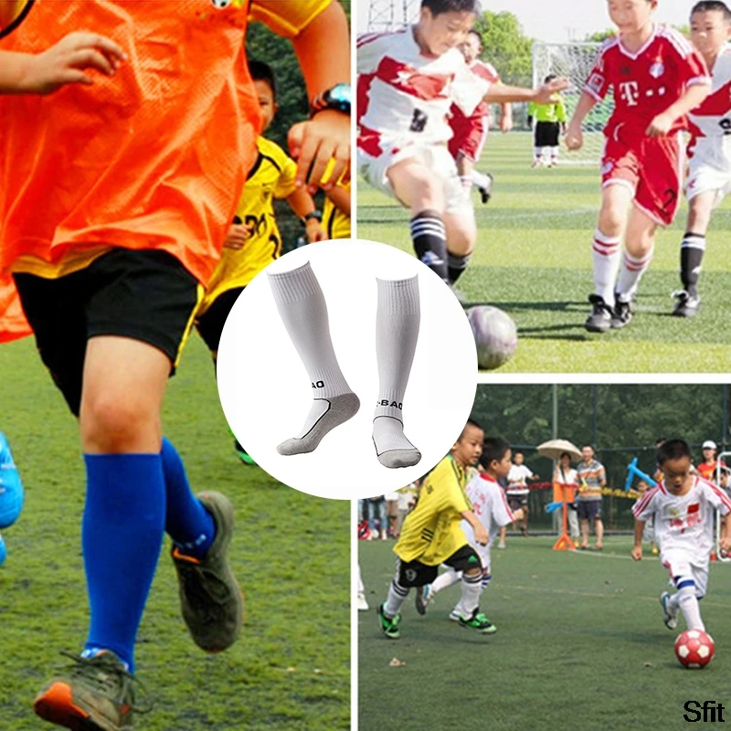 SFIT уличные Детские профессиональные спортивные футбольные носки гольфы для