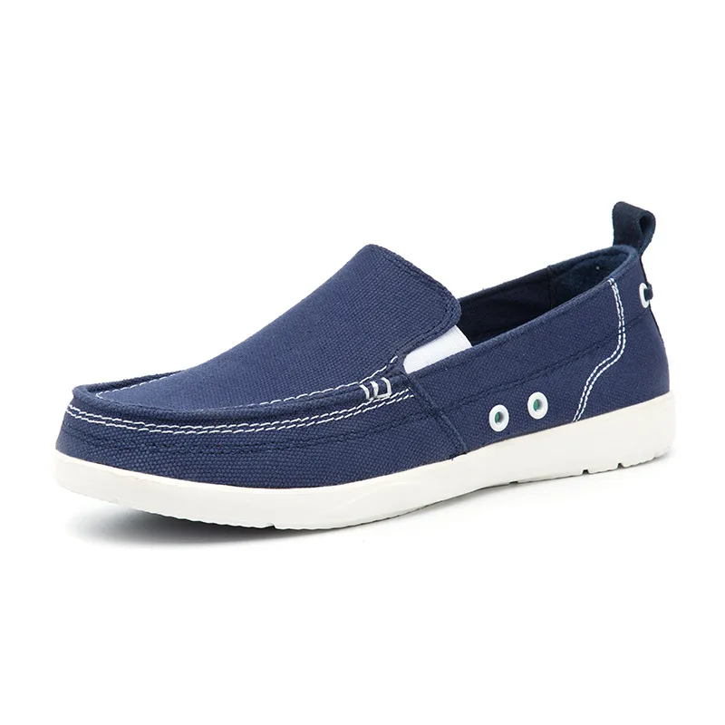 2019 Spring Autumn Canvas Shoes Men Lightweight Breathable Casual Comfortable Loafers Lazy Driving Walking Footwear | Обувь