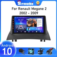 srnubi android 10 car radio for renault megane 2 2002 2009 multimedia video player gps navigation 2 din carplay dvd head unit