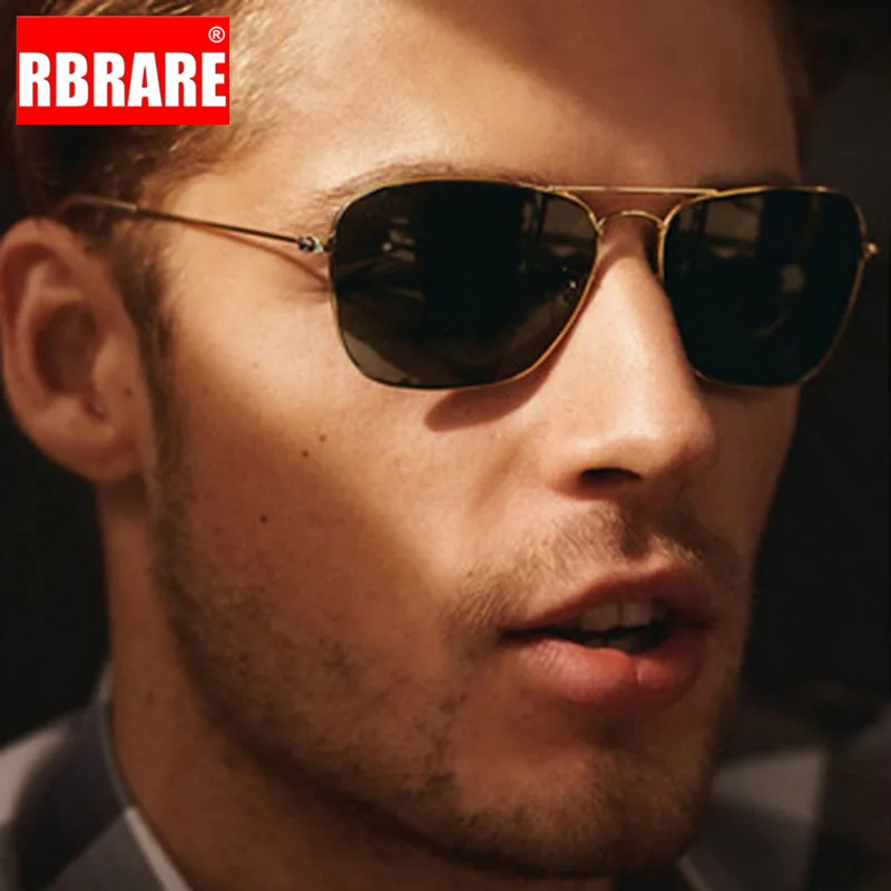 

Солнцезащитные очки RBRARE мужские, поляризационные, зеркальные, 2021