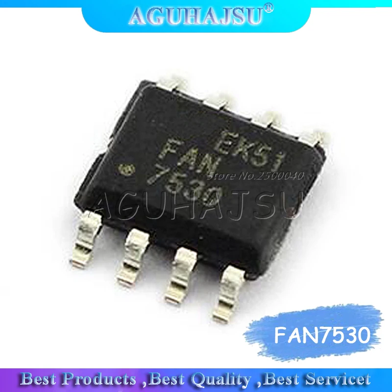 10 шт./лот FAN7530 FAN7530M 7530 SOP8 чип абсолютно новый оптом электронный|dip-8| |