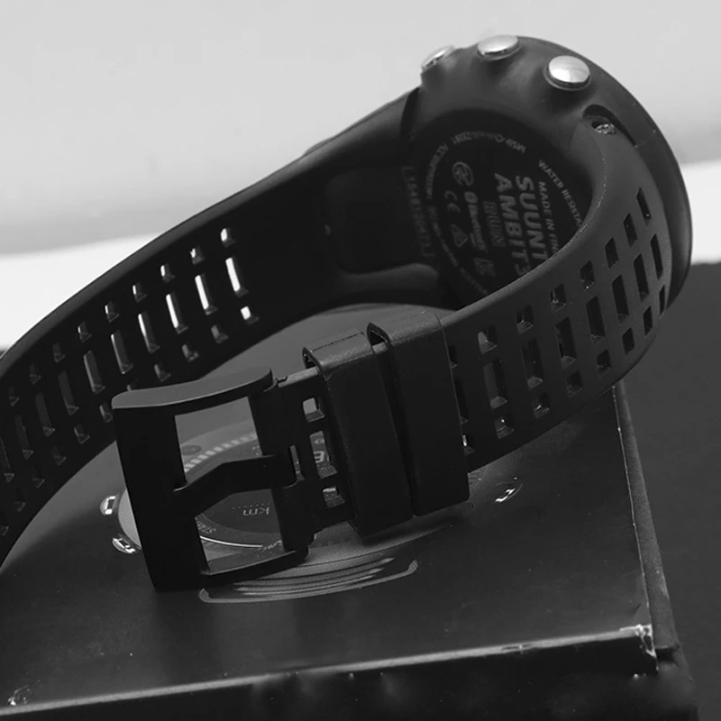 Ремешок для часов SUUNTO CORE Ambit 1 2 3 2R 2S Peak 24 мм мужские часы резиновый ремешок