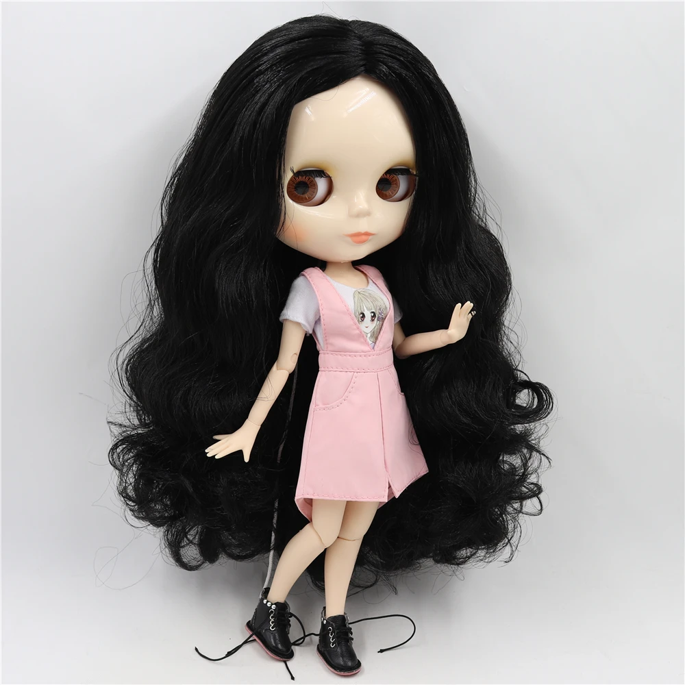 Ледяная кукла DBS blyth 1/6 bjd игрушка шарнир белая кожа блестящее лицо 30 см в продаже