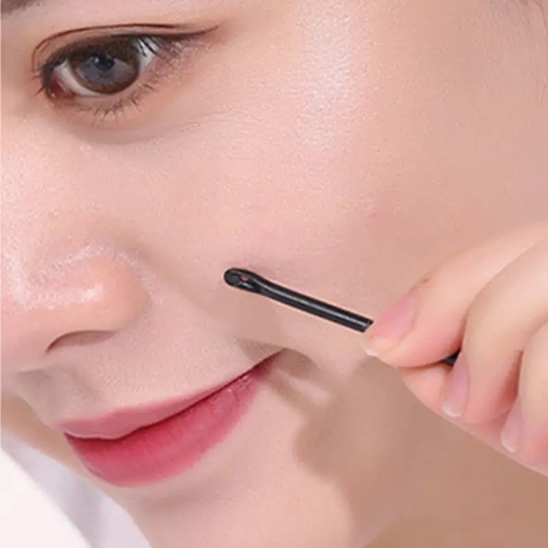 

50Pcs/Box 2 In 1 Multi-Purpose Double Headed Ear Spoon Cotton Swab Dual-Use Cleaning Earpick Makeup Home Wounds Using Tools