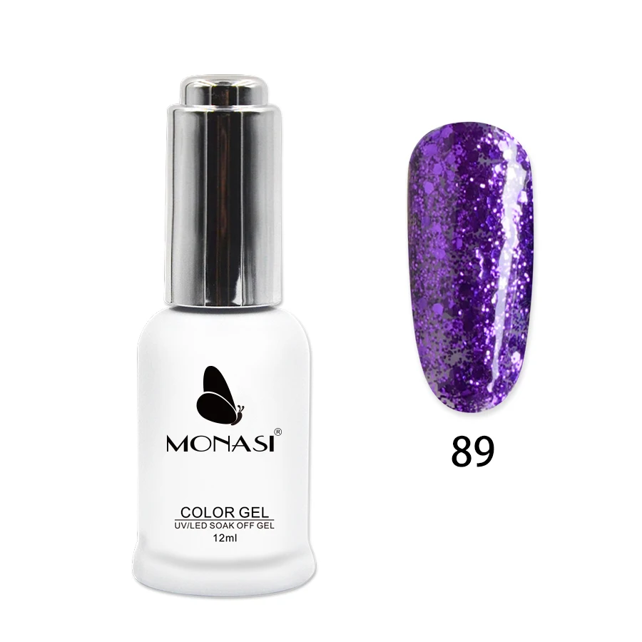 12 мл Блестящий Гель лак для ногтей удаляющийся замачиванием Длительное Действие