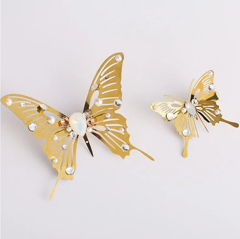 Свадебные заколки для волос с розовыми и белыми цветами женские белые диадемы