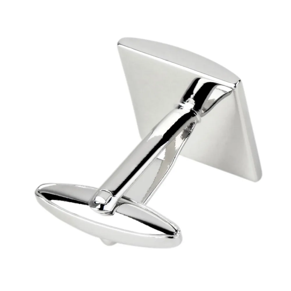 1 пара новинка нержавеющая сталь серебро Винтаж мужской свадебный подарок