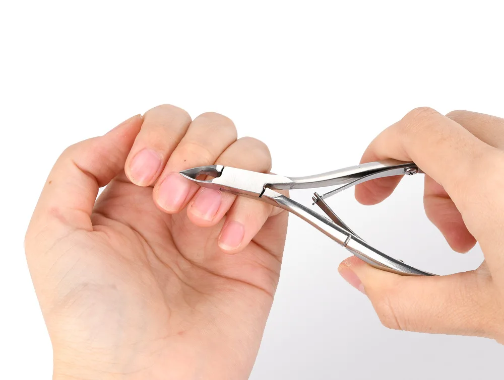 Инструмент для маникюра легкие в удержании кусачки ногтей желоб специальная
