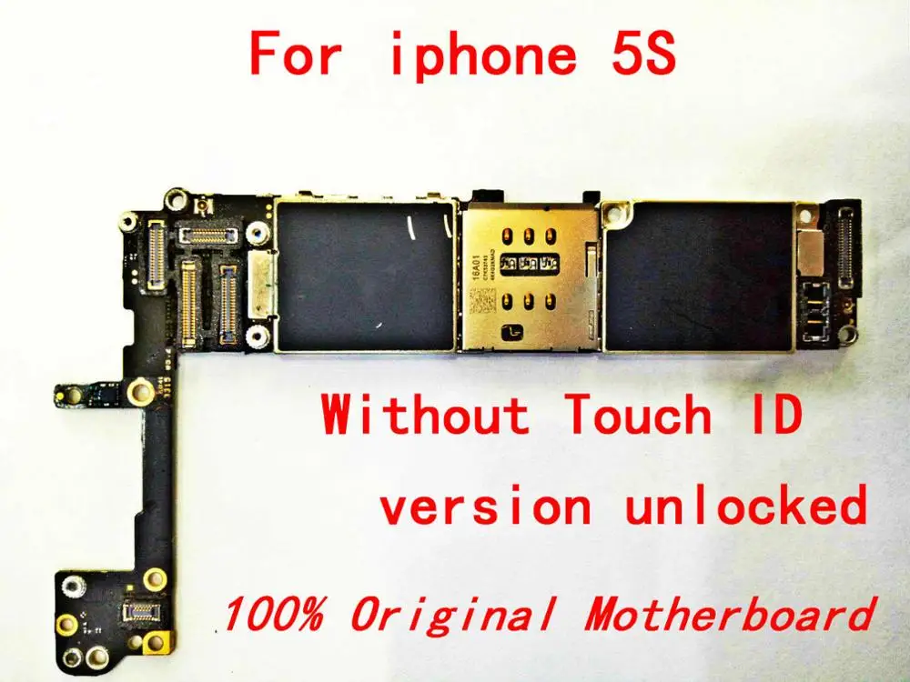 16 Гб для оригинальной материнской платы iphone системная плата Apple iPhone без Touch ID и