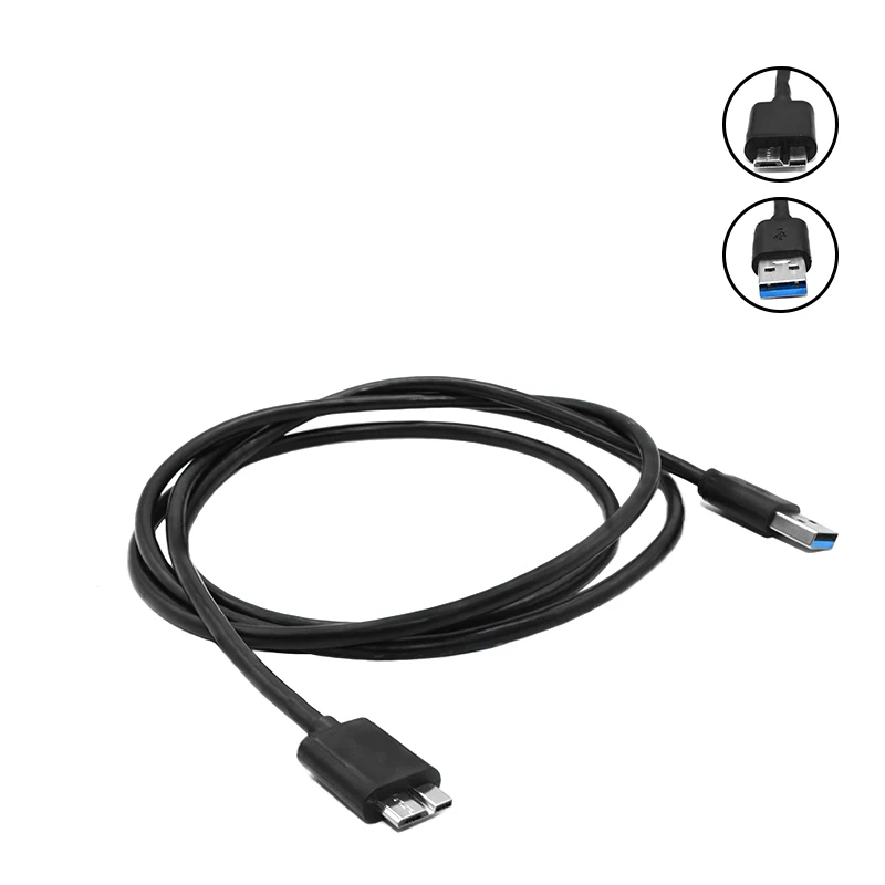 Зарядное устройство с кабелем USB 3 0 A на Micro B совместимое WD Western Digital My Passport и