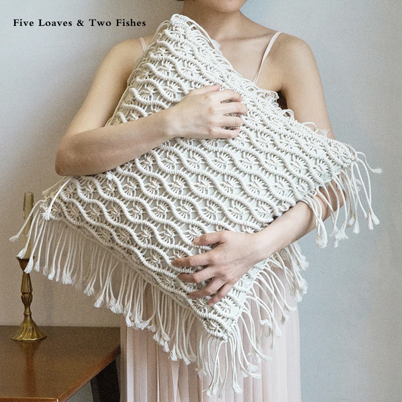 Популярное рождественское Новогоднее постельное белье ручной работы плетеная