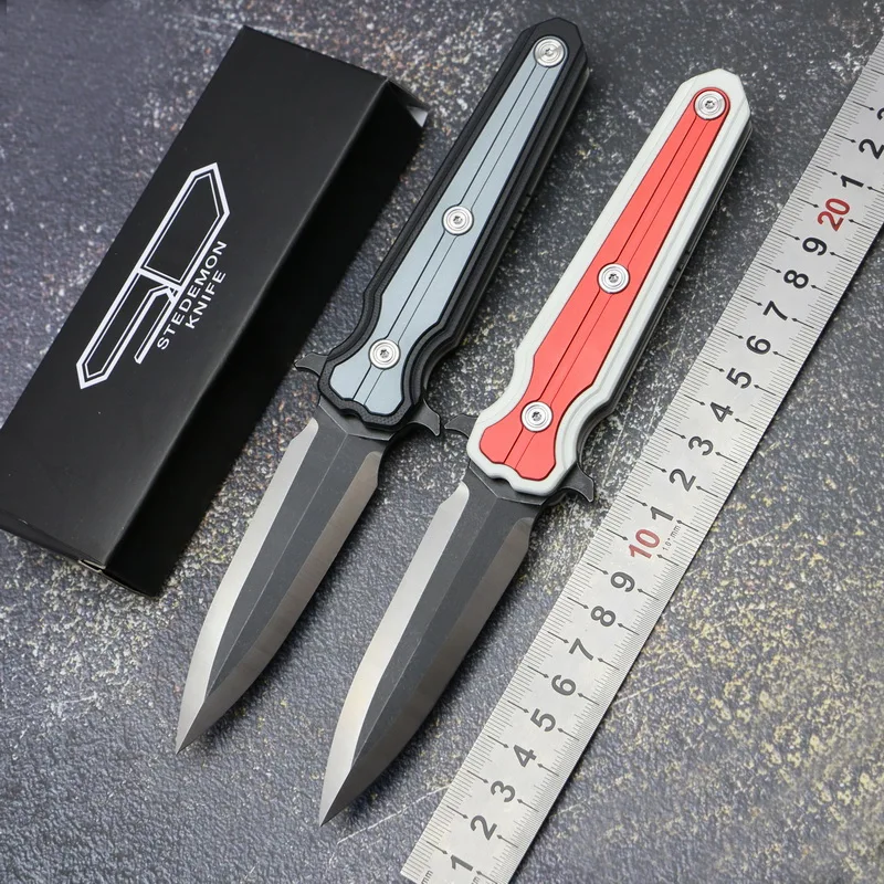 Складной нож Stedemon East Mountain карманный клинок D2 лезвие G10 + алюминиевая накладная