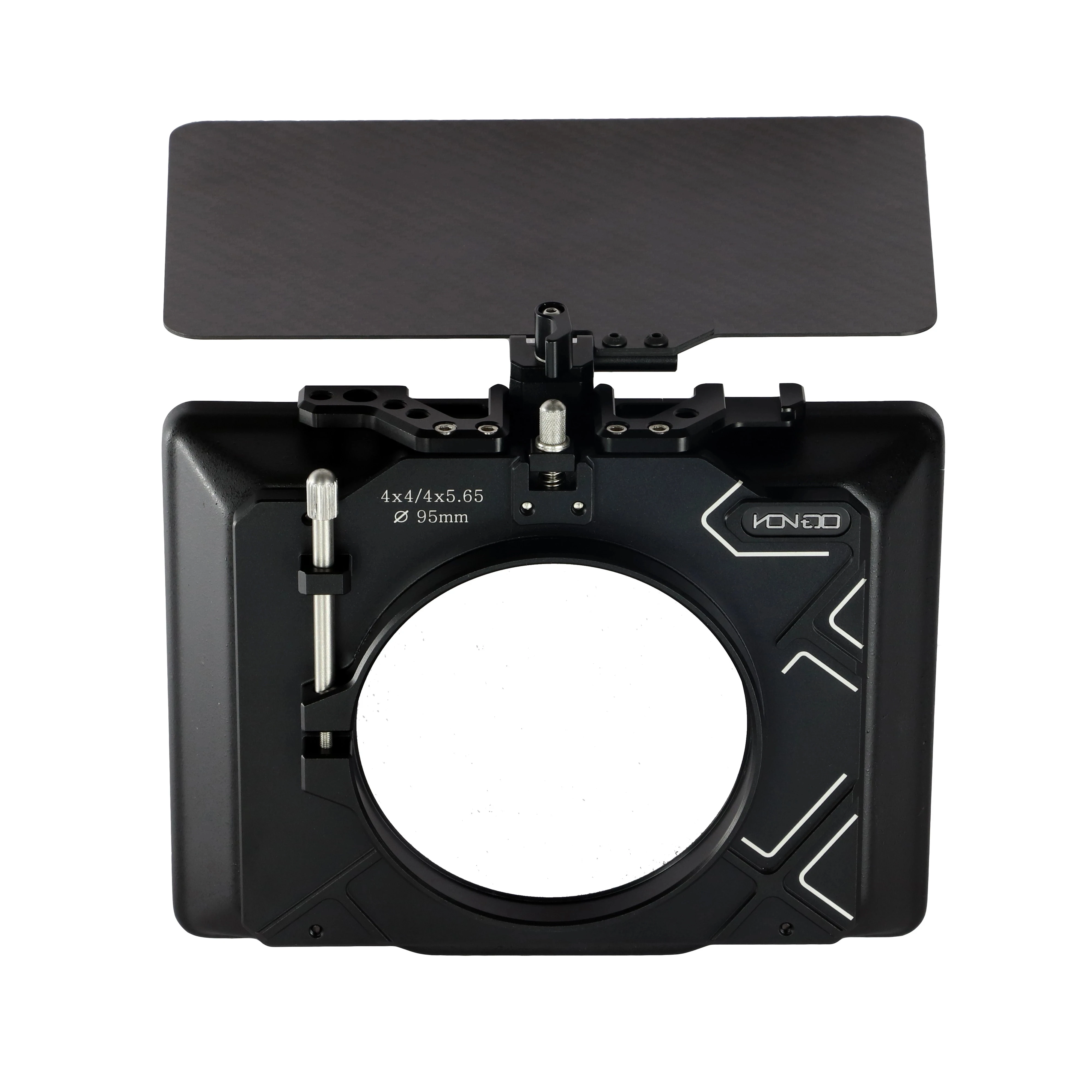 Prezzo HONTOO 4*4 / 4*5.65 Scatola Opaca In Fibra Di Carbonio (morsetto Acceso) Leggero Con 95mm 86mm 74mm 72mm 67mm Anello Adattatore Obiettivo Per BMPCC 6K A7