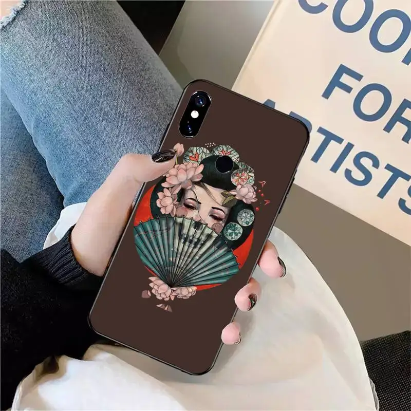 

Japanese Style Art Japan Phone Case For Xiaomi Redmi note 7 8 9 t max3 s 10 pro lite
