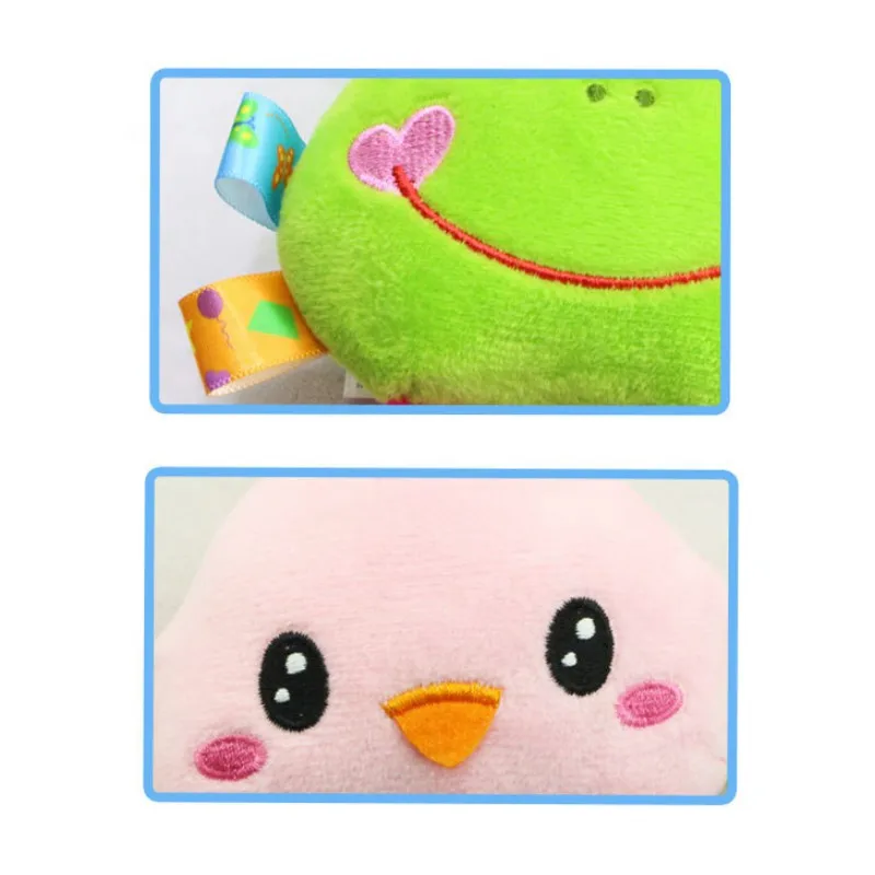 Погремушки для новорожденных Детская Игрушка прорезыватель погремушка