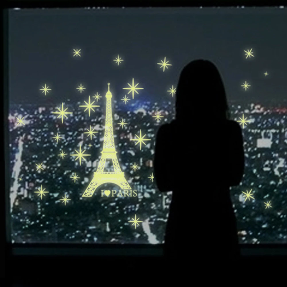 Водонепроницаемая башня DIY флуоресцентная светящаяся домашняя декорация