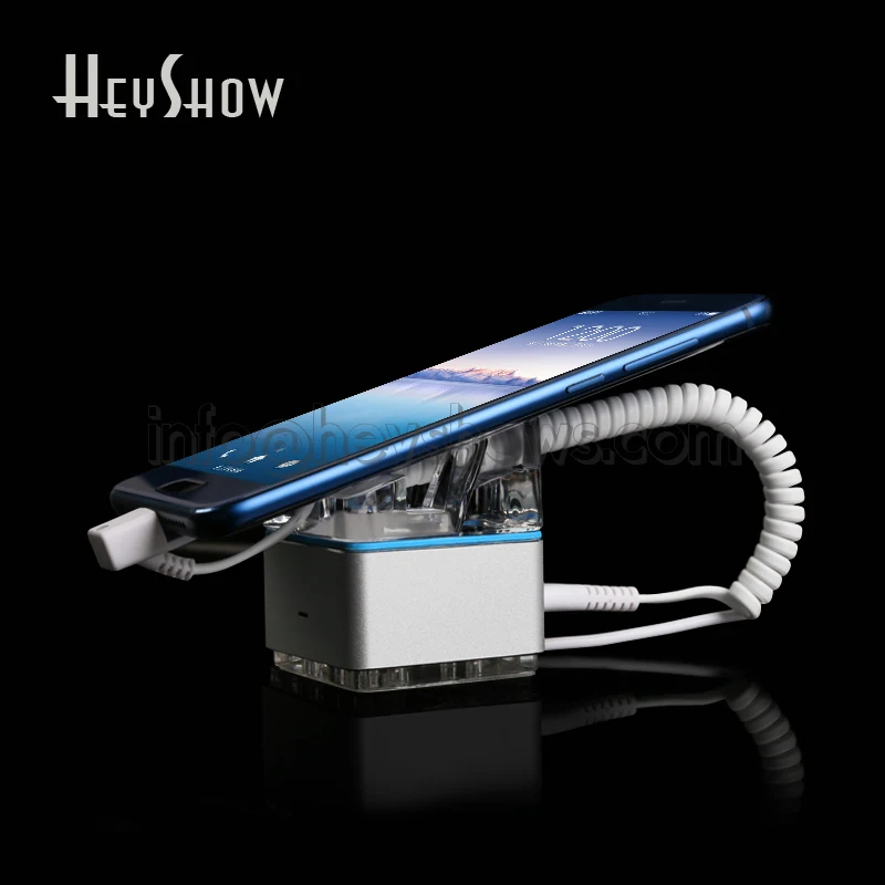 

10PCS Phone Security Display Holder Mobile Cellphone Secure Burglar Alarm System Samsung Anti-Theft Stand With Charging Function