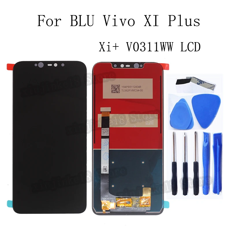 6 2 &quotНовое высокое качество для BLU Vivo XI Plus V0311WW ЖК дисплей кодирующий