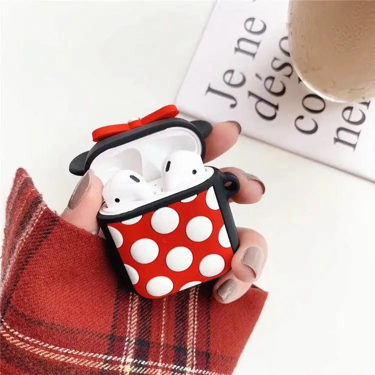 Чехол для AirPods с милым рисунком милой свиньи кошки, мягкий силиконовый беспроводной Bluetooth чехол для наушников s для Apple Airpods 1 2, чехол Funda
