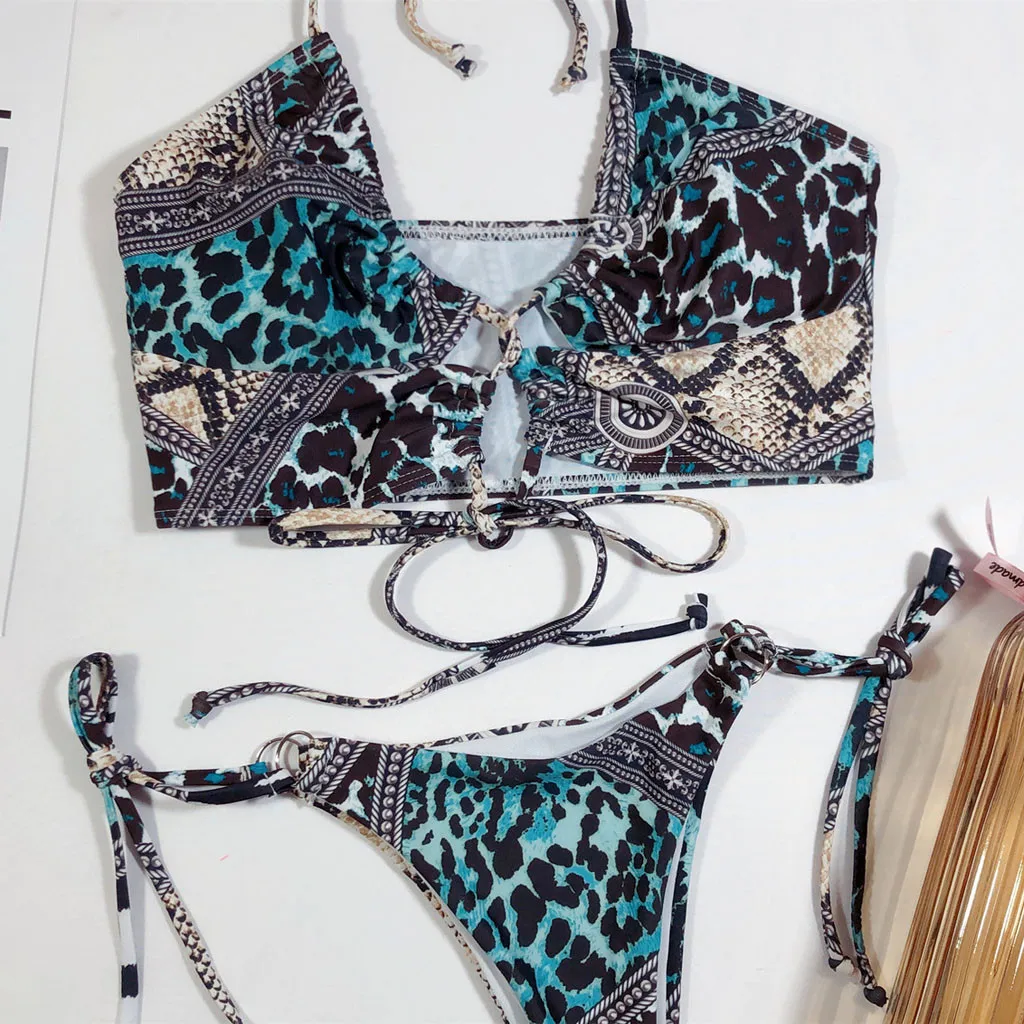 Модный женский сексуальный купальник с открытой спиной v образным вырезом и