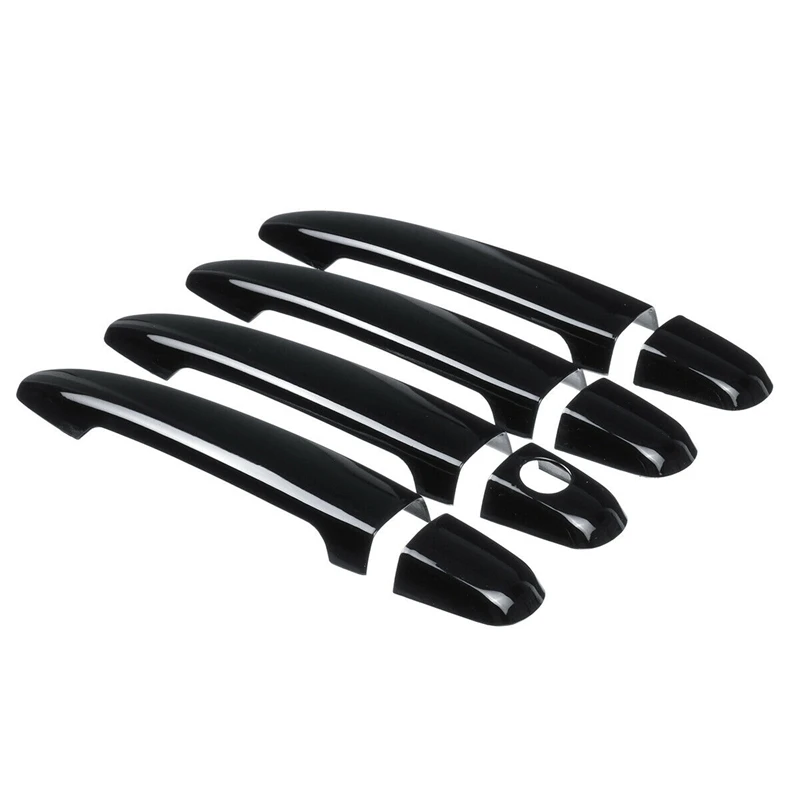 

4 Door Handle Cover Set Glossy Black ABS For Toyota 4Runner Tacoma Camry Sienna Lexus GX470 RX330 GS300 Set of 4