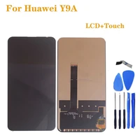 6 63 original lcd for huawei y9a y9a frl l22 frl 22 frl 23 lcd display touch screen glass panel digitizer assembly parts