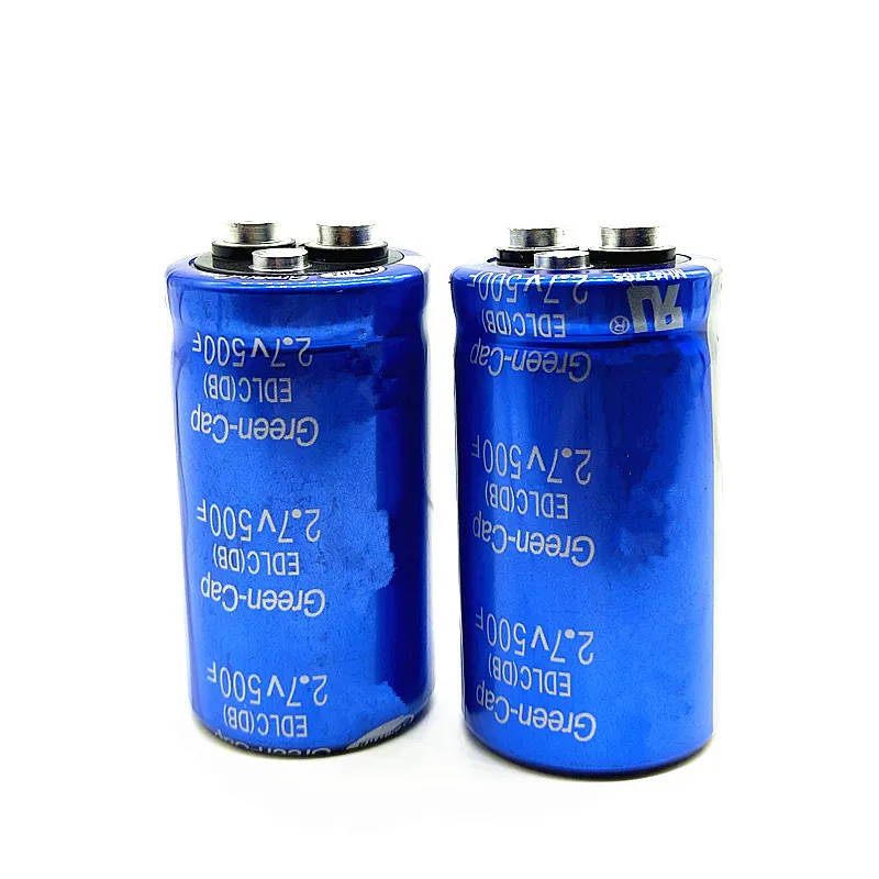 

1pcs/lot 2.7V500F Screw Hole Super Fara Capacitor Automotive Rectifier 16V83F