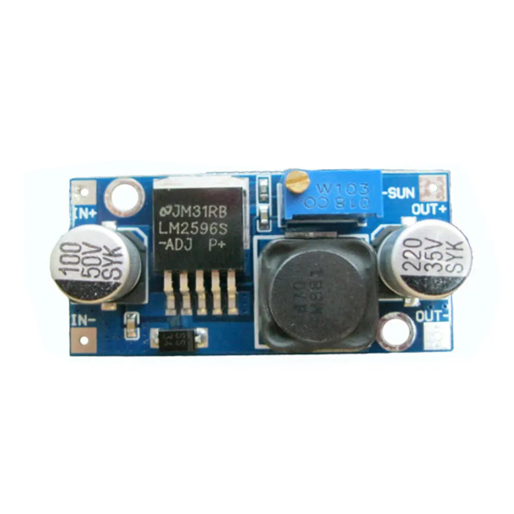 Регулируемый DCDC LM2576 LM2596S вход 3 2 40 в выход 1 25 35 В постоянного тока понижающий