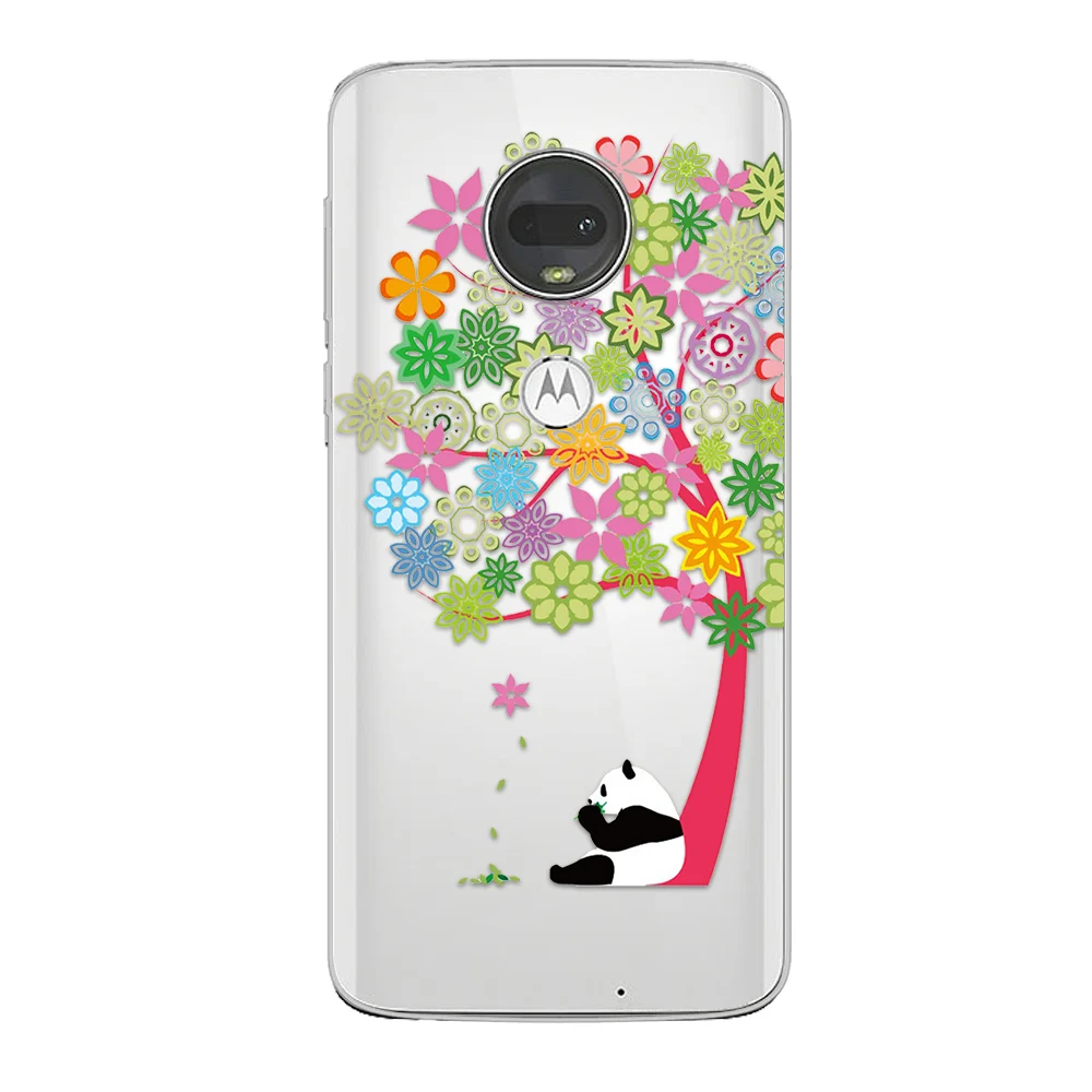 

Panda Case For Motorola Moto G7 G5 G8 G9 G10 G5S G6 E5 E6 E7 Plus Play Power Soft Silicone TPU Shockproof Protect Phone Fundas
