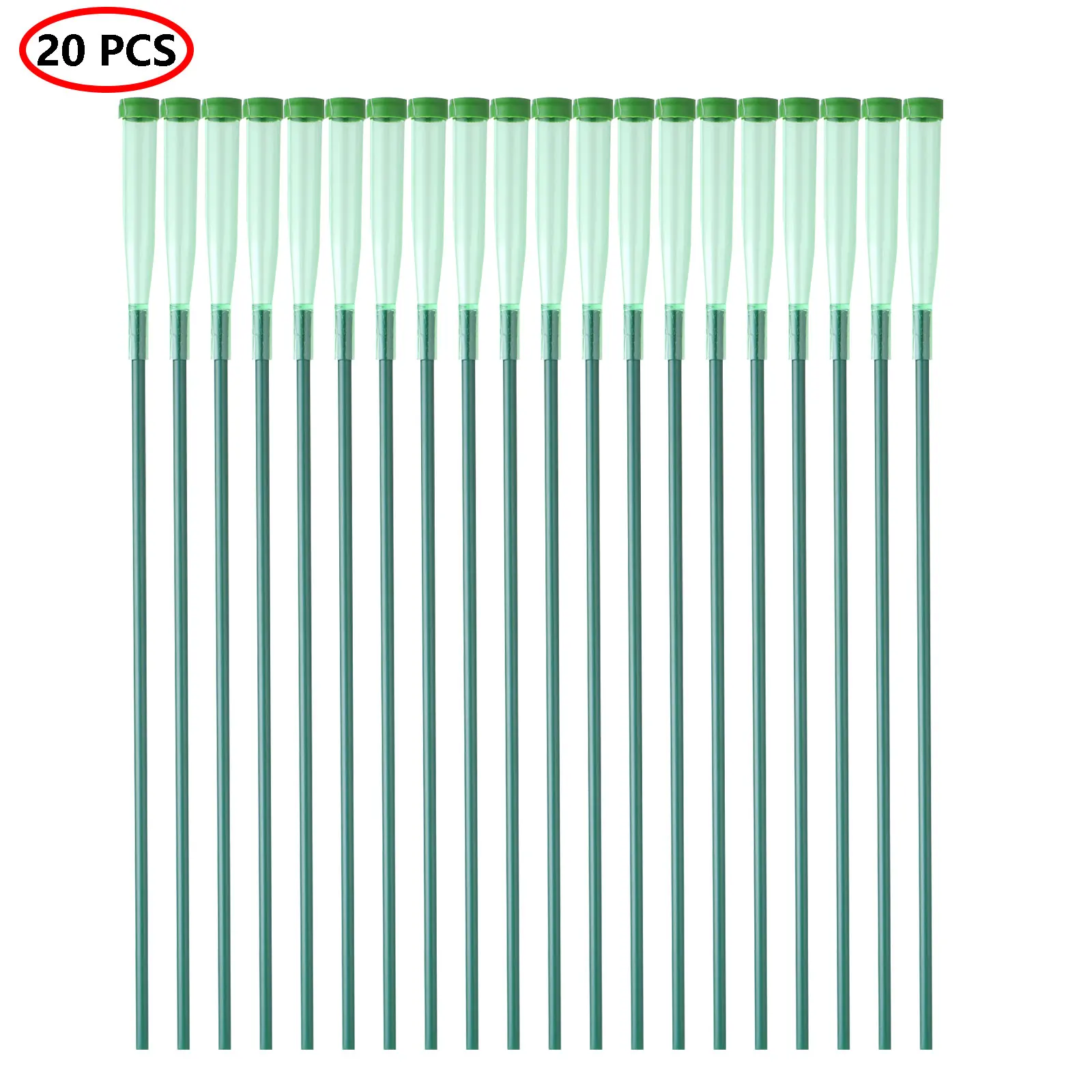 20 цветочных трубок для воды пластиковые цветочные флаконы многоразовые орхидеи