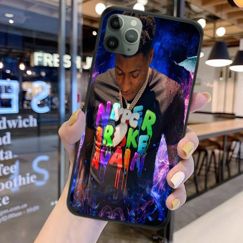 

YoungBoy Never Broke Again Shell Phone Case For iPhone 12 Pro MAX 7 8 Plus SE 2020 11 Pro MAX XR XS 6 6SPlus New Silicone Cover