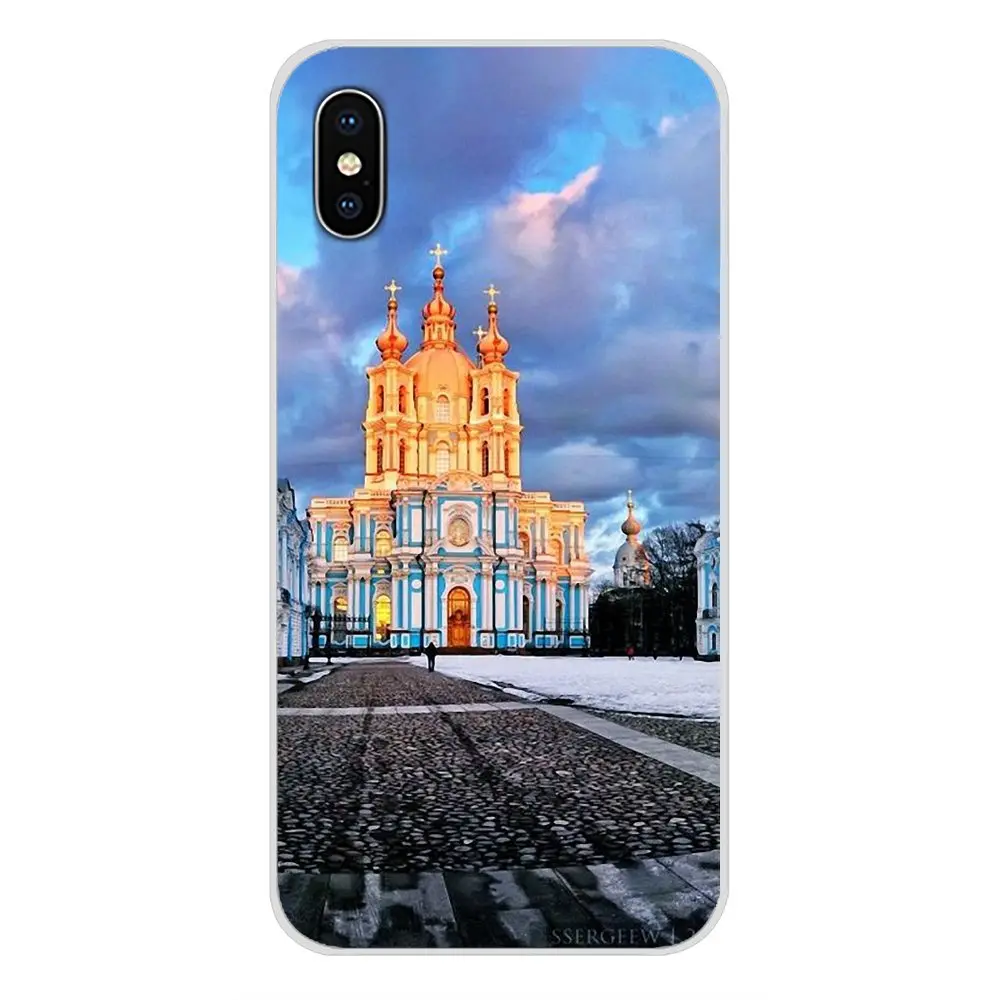 Прозрачный чехол из материала tpu Российской Федерации Санкт-Петербург для Samsung