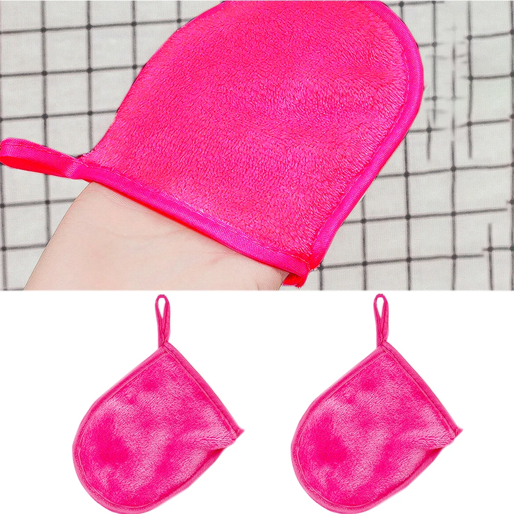 Салфетки из микрофибры 2 шт. для лица с очищающим средством Полотенца