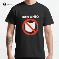 Ban Ohio - Ohio Isn'T Real Classic T-Shirt Cotton Tee Shirt Unisex