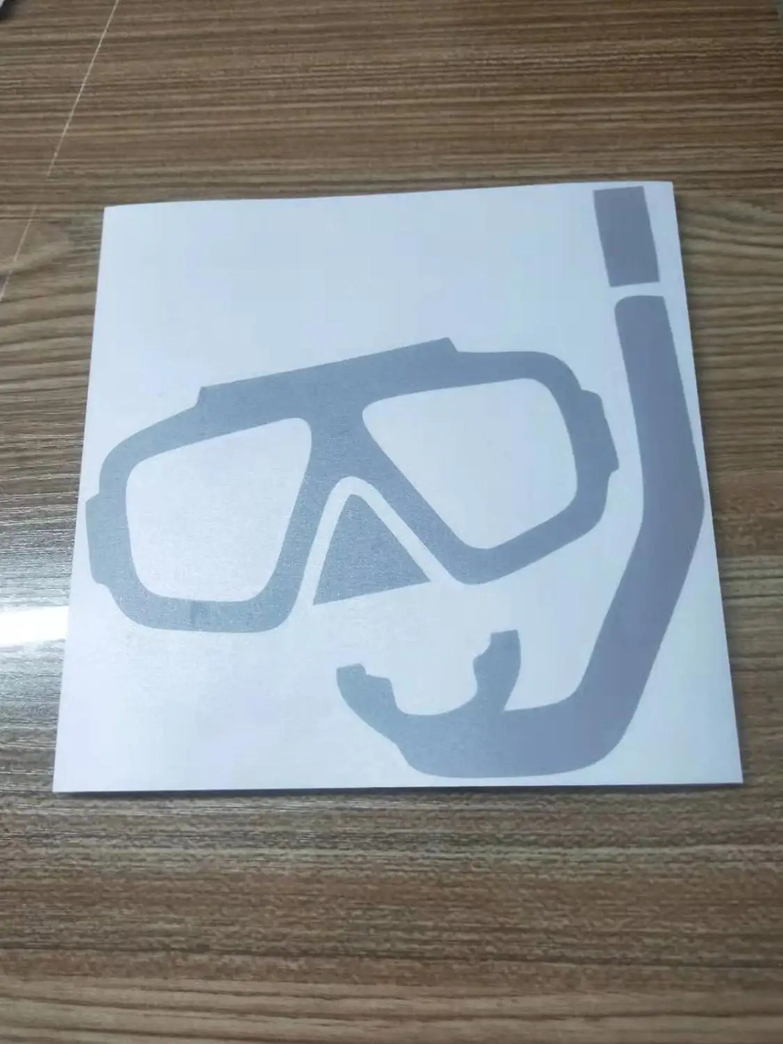 Подводное маска для подводного плавания дайвинга Ноутбук наклейка с символом