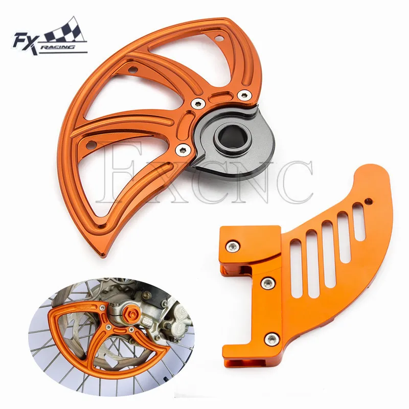 

26 мм оси CNC спереди защита заднего тормозного диска для 125-530 XCF-W/XC-W/EXC/EXCF EXC-F 125 250 300 350 400 450 500 530 2003-2015