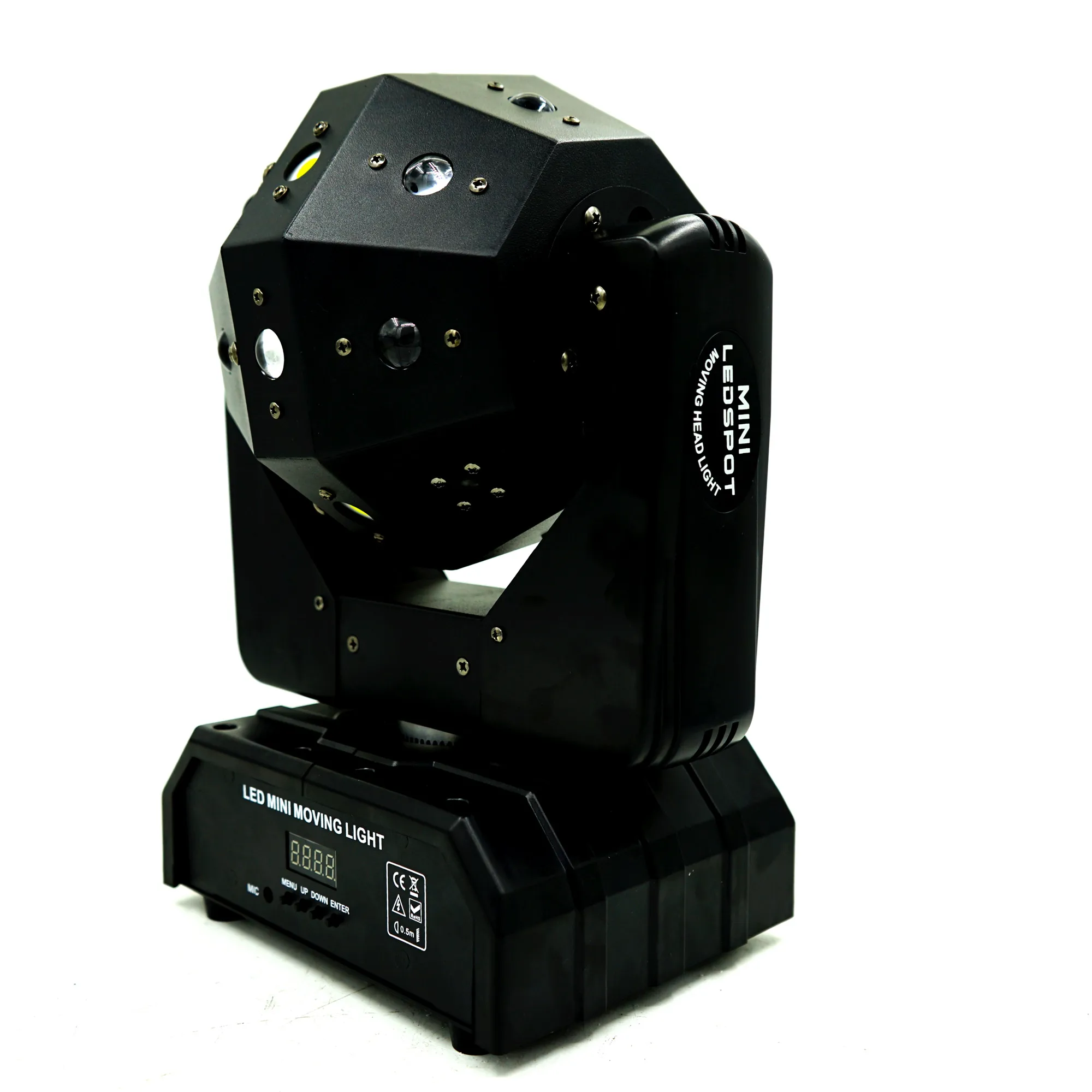 Мощный неограниченный Вращающийся Dj лазерный диско светодиодный стробоскоп 3 в 1